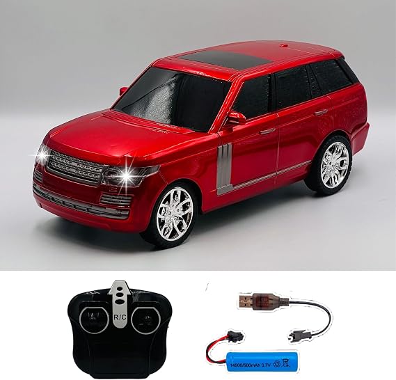 Giffy/Oyuncak Uzaktan Kumandalı Şarjlı Full Fonksiyon Range Model 27 Mhz Gerçekçi Tasarım Drift Atan Jeeep Araç (Kırmızı)