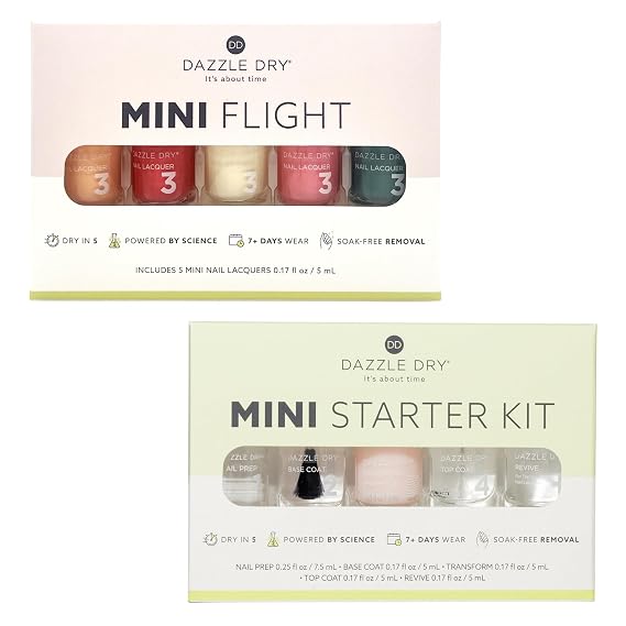 Dazzle Dry Starter Mini Kit + Spring Fling Mini Flight