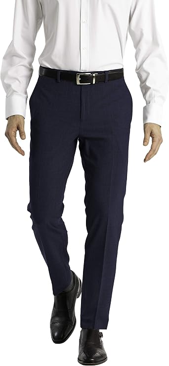 Calvin Klein Men's Skinny Fit Stretch Dress Pants | Fitted Suit Pants for Men | Ultra-Tapered Suit Pants