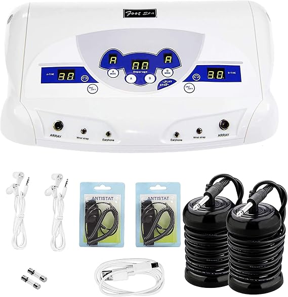 LeCuag Dual Ionic Detox Foot Machine, Professional Ion Foot Spa with Mp3 Player