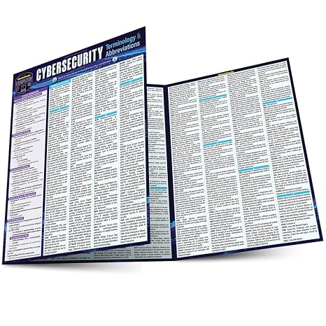 Cybersecurity Terminology & Abbreviations- CompTIA Security Certification: a QuickStudy Laminated Reference Guide