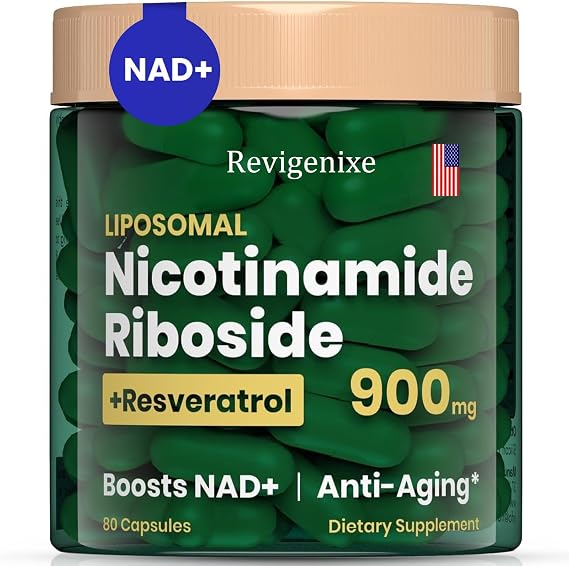 NAD+ Supplement - Liposomal Nicotinamide Riboside & Resveratrol 900mg
