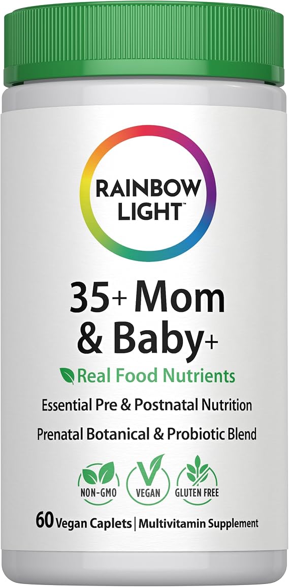 Rainbow Light 35+ Mom & Baby + Multivitamin | 60 Caplets