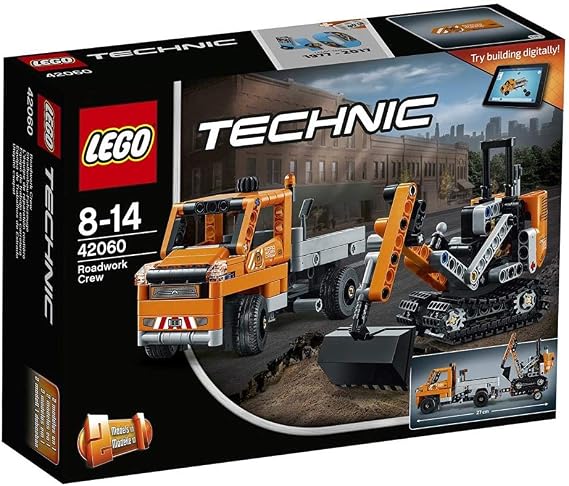 LEGO Technic 42060 - Road Construction Vehicles Construction Toys