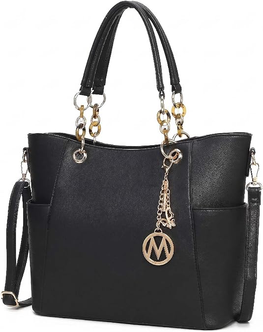 MKF Collection Tote Bag for Women, Handbag Top-Handle Bag Vegan Leather Purse by Mia K