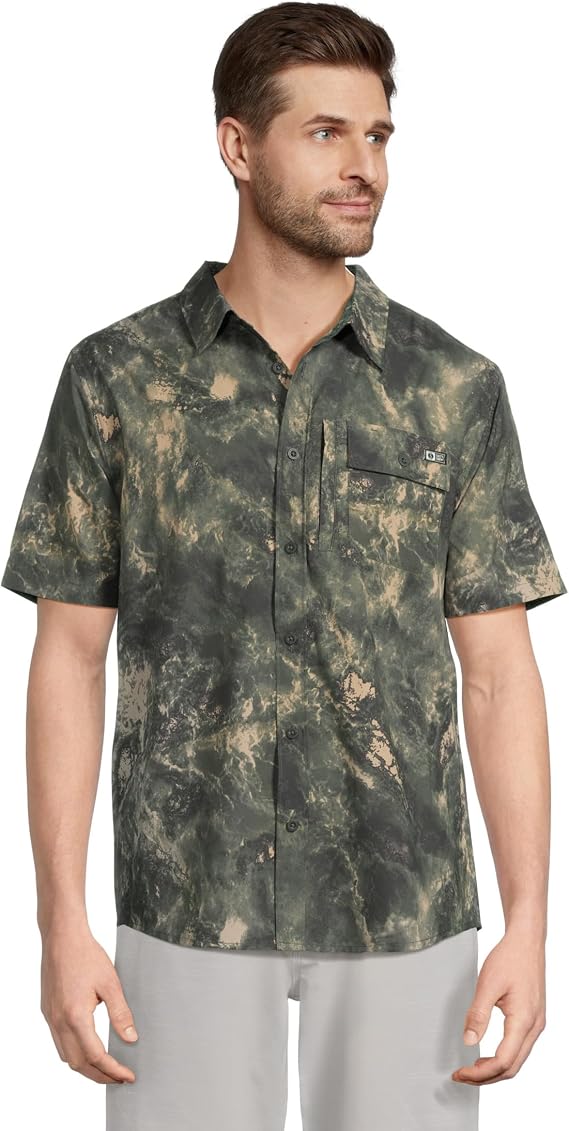 Salty Crew Men's Flagship Uv Button Up