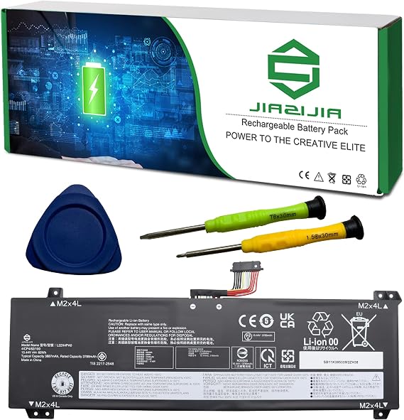 L22X4PA0 SB11K38533 5B11K38530 Laptop Battery Replacement for Lenovo Legion Slim 5 16APH8 16IRH8 Series L22B4PA0 SB11K38527 5B11K38529 L22M4PA0 SB11K38532 5B11K38526 L22D4PA0 15.44V 60Wh