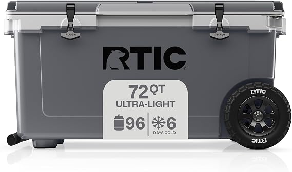 RTIC 72 QT Ultra-Light Wheeled Hard Cooler