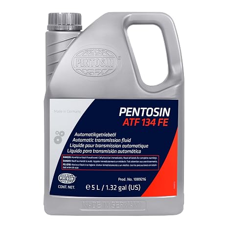 Pentosin 1089216 ATF 134 FE Premium Performance, Low Viscosity Automatic Transmission Fluid for June 2010 and Newer Mercedes 7-Speed Automatics; Blue; 5 Liter
