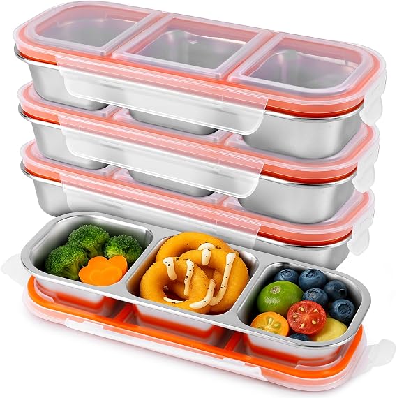 Pack of 3 snack boxes