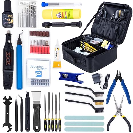 3D Printing Tool Kit with Storage Bag 3D Printer Tools Features a deburring Tool,Surface Smoothing,and Scraper for Model cleanup,Wire Cutter,and Precise Drilling.