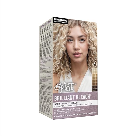 Splat Brilliant Bleach Kit, 1 Application, Vegan & Cruelty Free