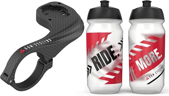 KOM Cycling Wahoo Outfront Mount + 2X Ride More Bottles