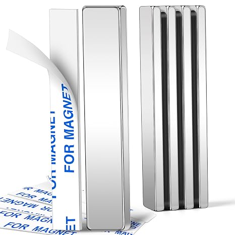 MIKEDE Strong Neodymium Magnets, Rare Earth Magnet with Adhesive Backing