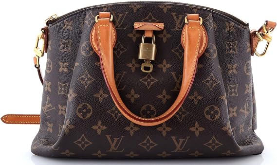 Pre-Loved Rivoli Handbag Monogram Canvas PM, Brown
