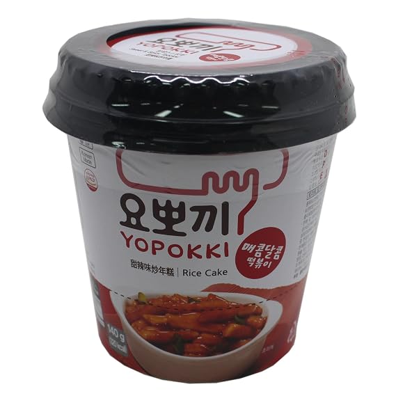 Yopokki Korean Rice Cakes with Hot Sauce Paste 2-packs