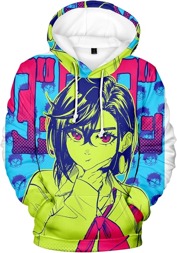 Anime DanDaDan Hoodie Sweatshirt Jacket Sweater 3D Printing Costume Pullover