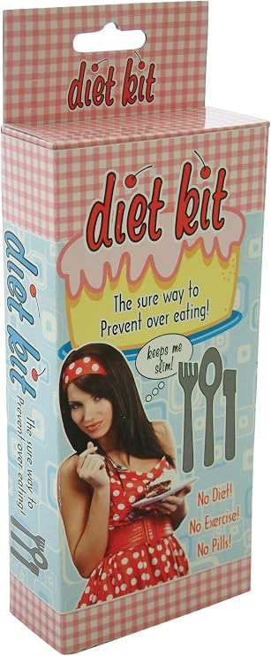 Diabolical DP0195 Diet Kit - Funny Gifts for Women, Novelty Kitchen Gadgets for Home, Gag Gifts Secret Santa for Work Colleagues, Presents for Foodies, Funny Chef Gifts