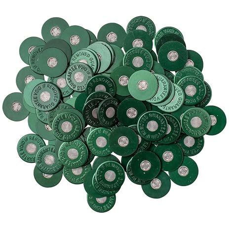 Brock Diesel Engine Heat Tabs -  and Certified Overheating Indicator - Center Melts At 240-250F/115-121C - 100 Heat Tabs Per Tube