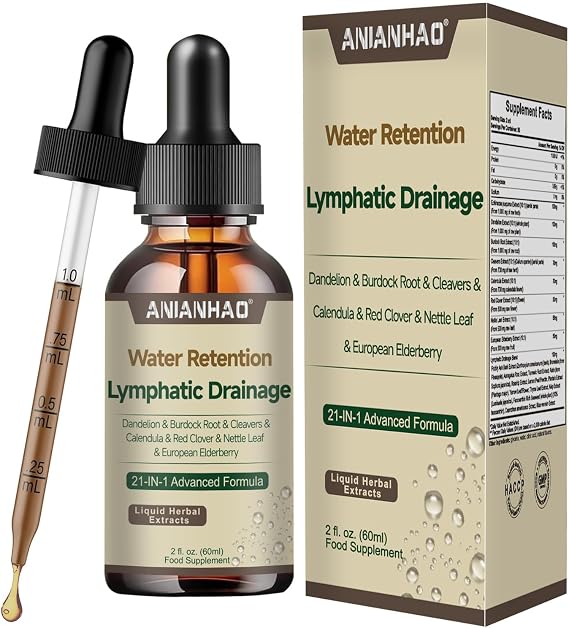 Lymphatic Drainage+ Drops Lymphoria Lymphatic Drainage Drops 1 Moth Supply