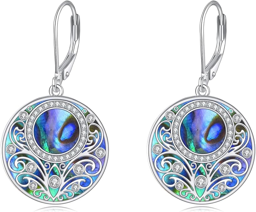 Teardrop Earrings Sterling Silver Filigree Irish Celtic Teardrop Drop Earrings Jewelry Gifts For Women