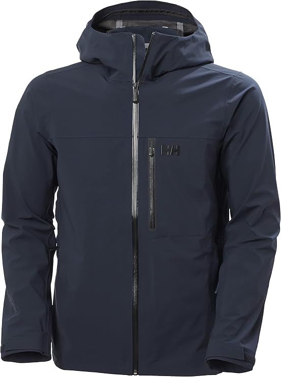 Helly-Hansen Men's Swift 3L Shell Jacket, 597 Navy, 2X-Large