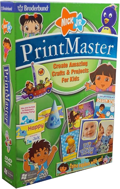 PrintMaster Nick Jr. Edition