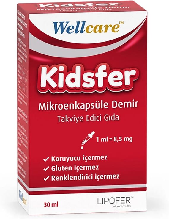 Wellcare Kidsfer Iron Drop 30 ML
