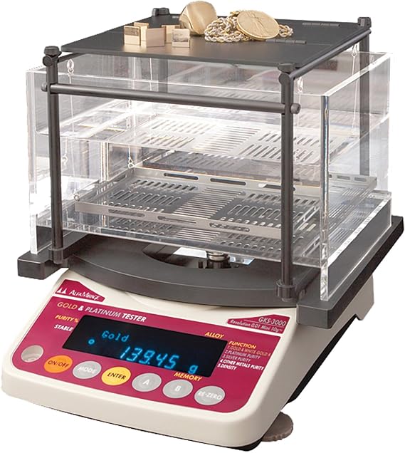 Alfa Mirage Precious Metal Tester GKS 3000 - Purity Scale for Gold & Silver