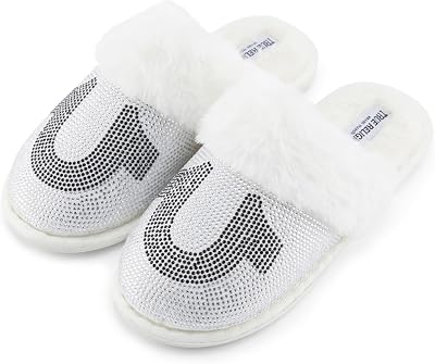 True Religion Slippers for Women Gifts for Women Cozy House Slippers for Woman