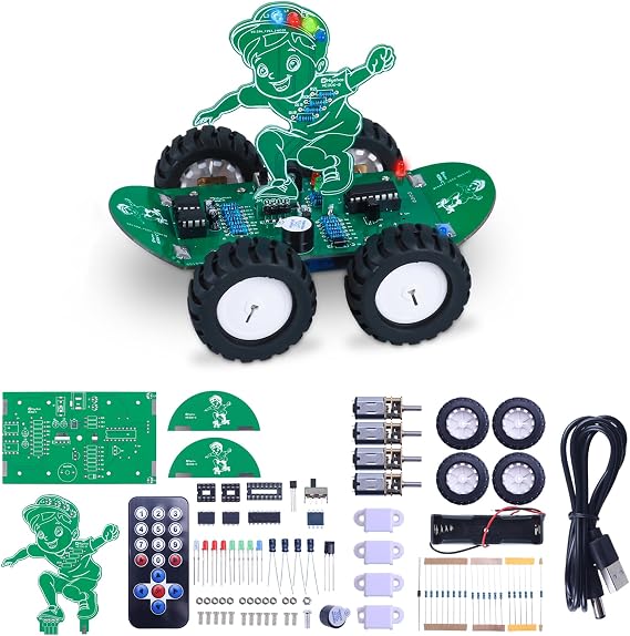 RC Car Electronic Kit Mint Solder Kit for Students
