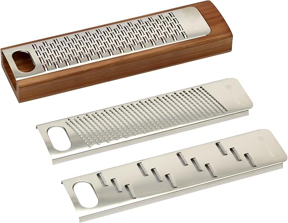 GRATTA Multifunction Grater with 3 Interchangeable Blades