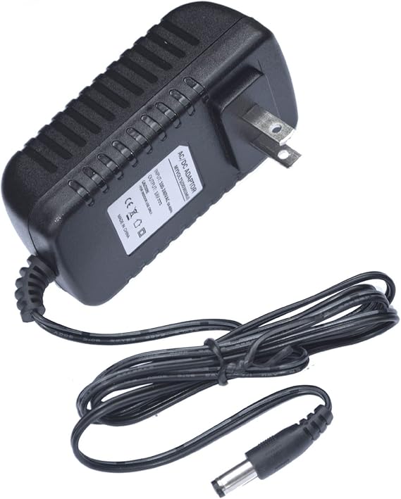 MyVolts 12V Power Supply Adaptor Compatible with Native Instruments Traktor S3 DJ Controller - US Plug