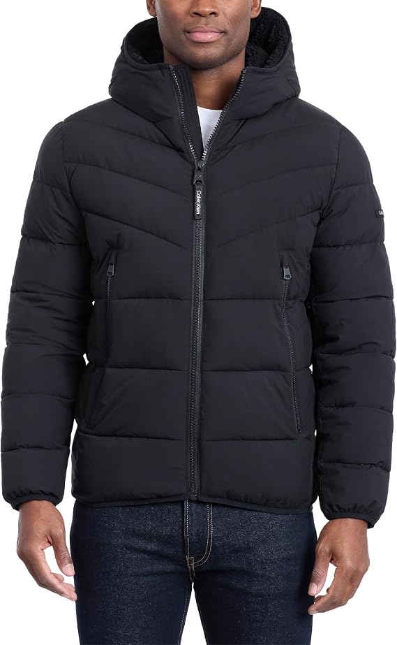 Calvin Klein Men's Heavyweight Short Puffer
