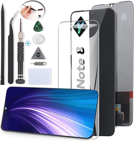 Screen for Xiaomi Redmi Note 8 Screen Replacement Touch Digitizer Assembly for Xiaomi Redmi Note 8 Screen Part with Tools