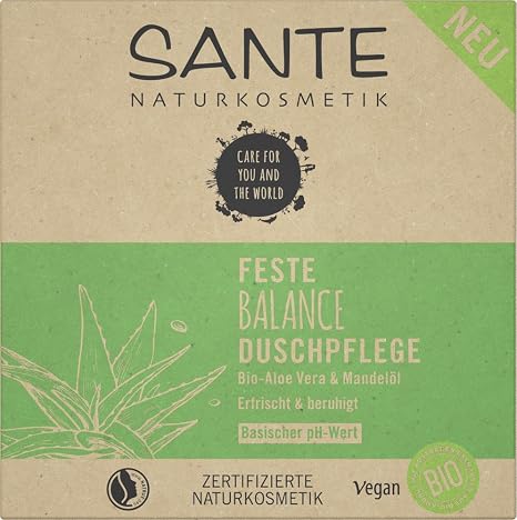 Logocos Feste Balance Duschpflege Bio-Aloe Vera &amp; Mandelöl