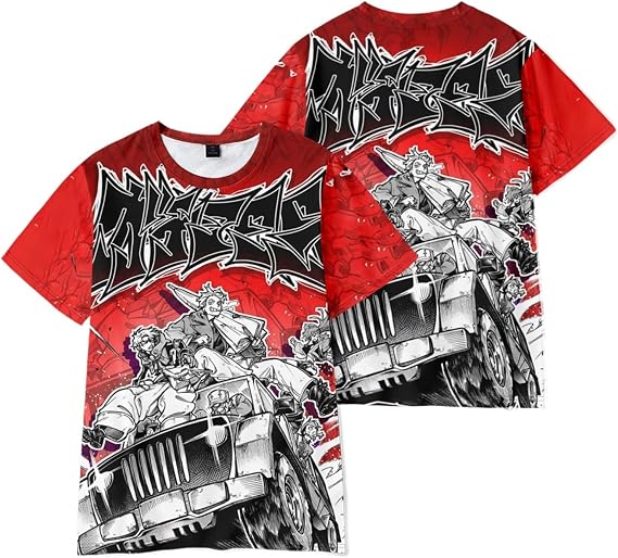 Anime Gachiakuta T-Shirt Rudo Surebrec Tee Shirt Short Sleeve