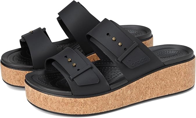 Crocs Damen Brooklyn Cork BuckleSandale