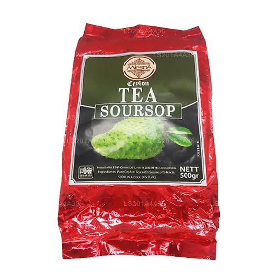 Mlesna pure Ceylon tea - Natural flavored Soursop black tea 500g (17.63oz)