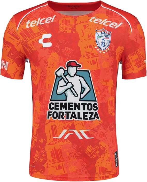Charly Men's Soccer Liga MX 24/25 Home & Away Jerseys - Atlas, Leon, Santos, Pachuca
