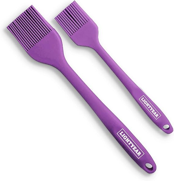 Lightyear Silicone Basting Brush for Cooking Pastry Brush Set