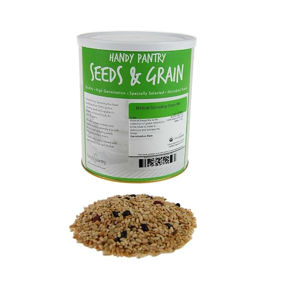 Handy Pantry Organic Biblical Bread Multi-Grain Mix 5 Lbs - Make Scripture