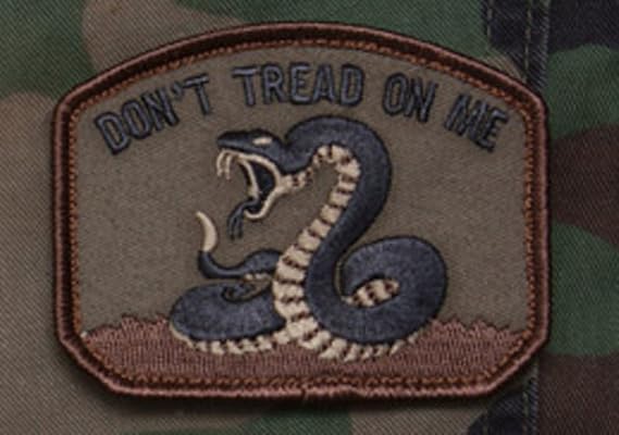 Mil-Spec Monkey Don't Tread On Me Patch-Forest