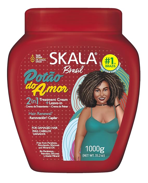 2in1 Love Pot Hair Treatment Conditioning Cream For Damaged Hair by Skala for Women - 35.2 oz Cream