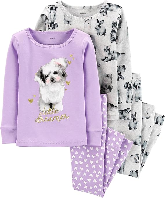 Carter's baby-girls 4 Pc Cotton 371g083