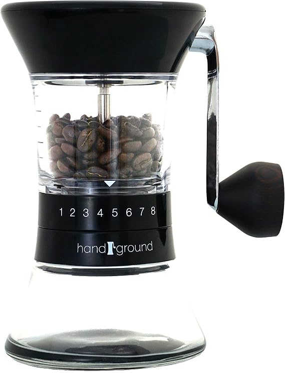 Handground Precision Manual Coffee Grinder: Conical Ceramic Burr Mill