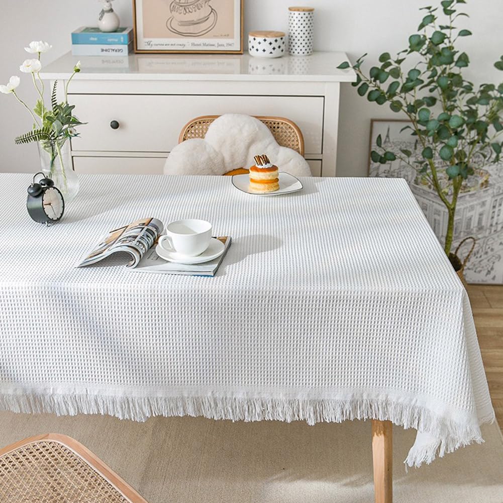 Picnic mat camping blanket seaside beach cloth picnic tablecloth tent floor mat park leisure blanket Knee blanket air conditioning blanket Desk mat,1 pce (white, 130 * 180cm/51.1"*70.9")