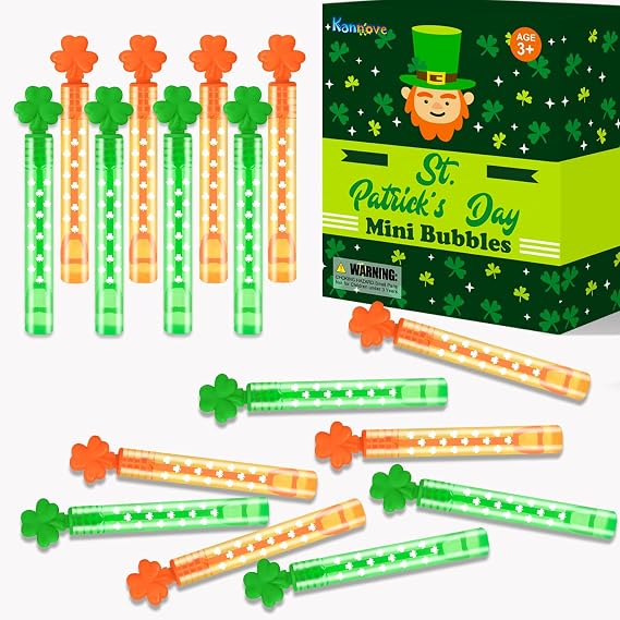 St Patrick's Day Party Favors Supplies Goodie Bag Fillers for Kids 32 PCS
