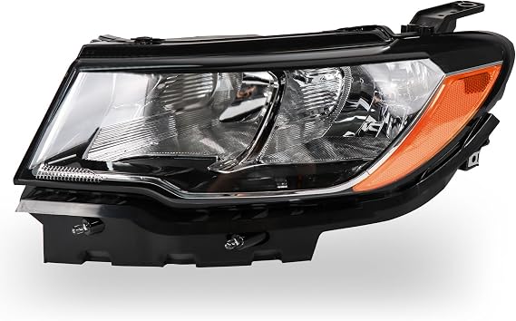 Headlight Assembly Compatible with 2017-2021 Jeep Compass