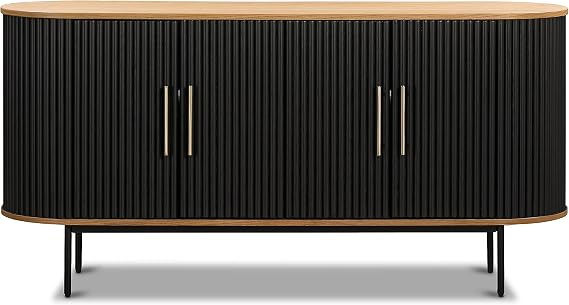 Poly & BARK Noir Sideboard in Black